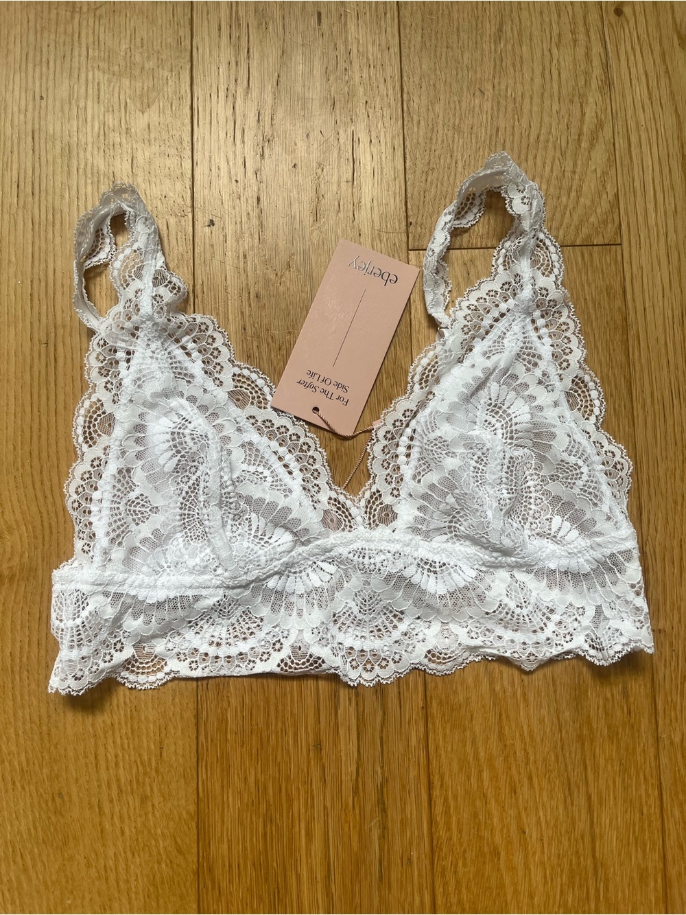 New EBERJEY MARIANA BRALETTE - White